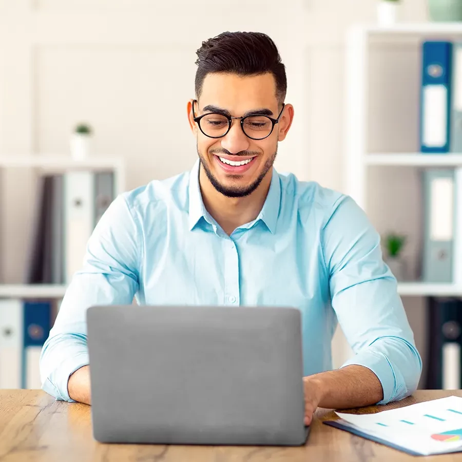 Führungskraft beim Online Coaching